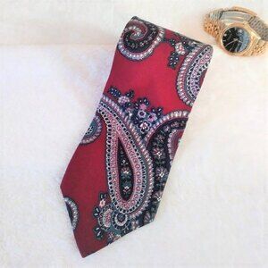 Vintage Silk Necktie Paisley EUC